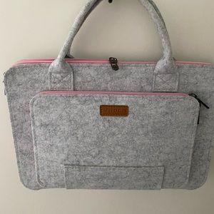 Felt laptop bag